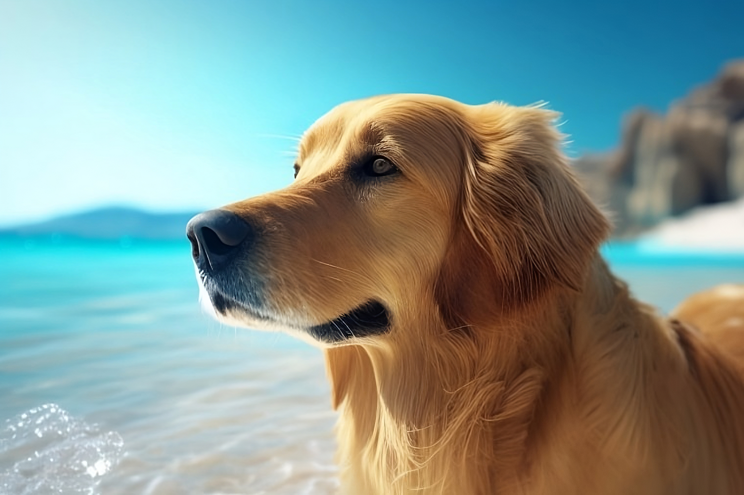 stock-photo-dog-on-the-beach-sardinia-italy-golden-retriever-1062352086